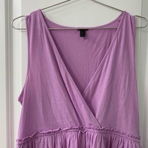 j. crew lavender tank top
